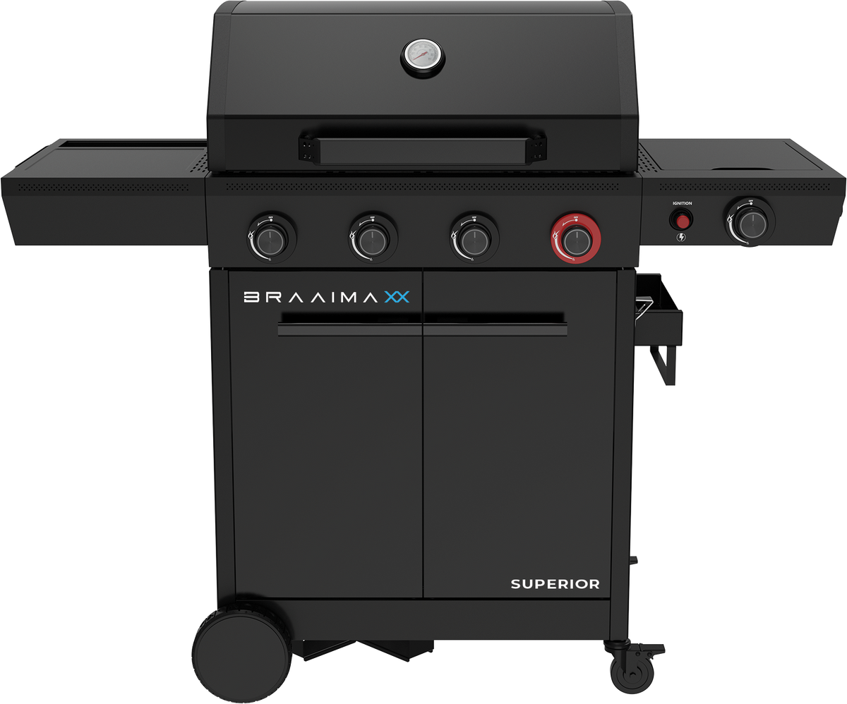 Braaimaxx Supreme 4 Burner with Side tables | 1199-42-04-ZA
