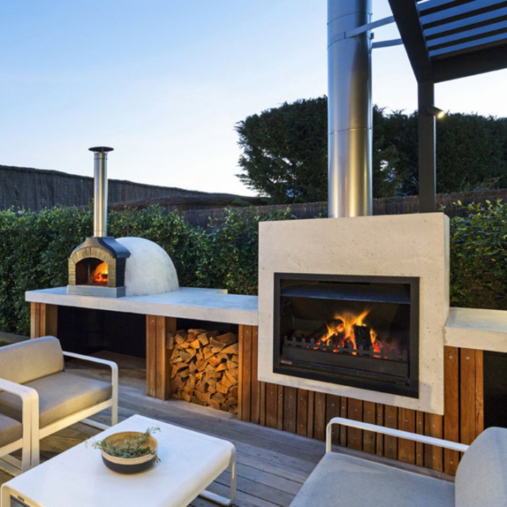 1200 Professional Universal Fireplace Single Sided