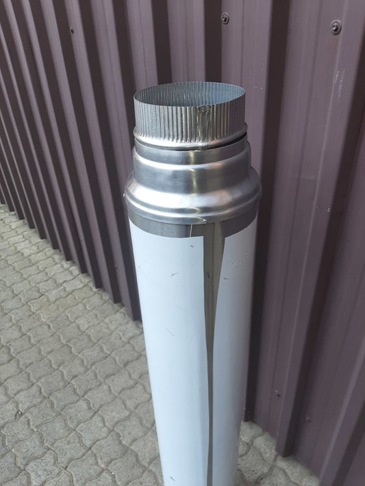 Jetmaster Double(Insulated ) Flue Pipe(150 DIA X 1200) Stainless Steel | 40240419