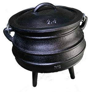 Totai Cast Iron Potjie With Lid No 20