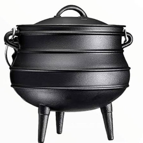 Totai Cast Iron Potjie With Lid No 25