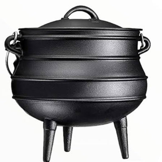 Totai Cast Iron Potjie With Lid No 25