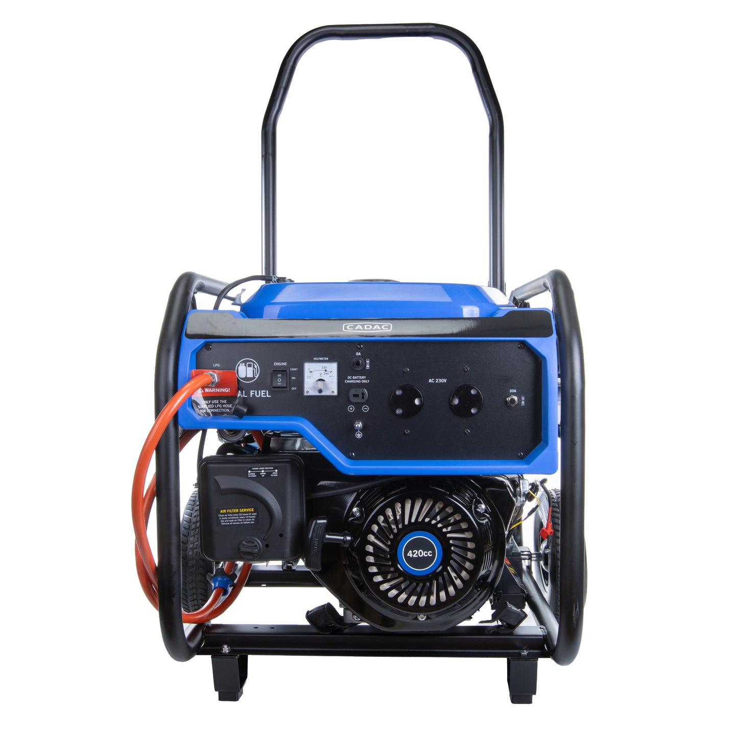CADAC Petrol/LPG Dual Generator 8000w | 600-9350