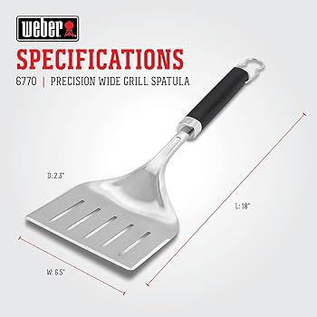 Weber Precision Wide Grill Spatel