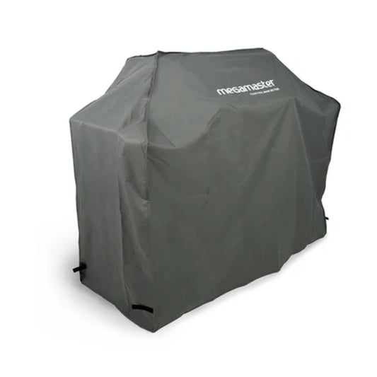 Apex Serie 6 Burner Black Patio Gas Braai with Cover