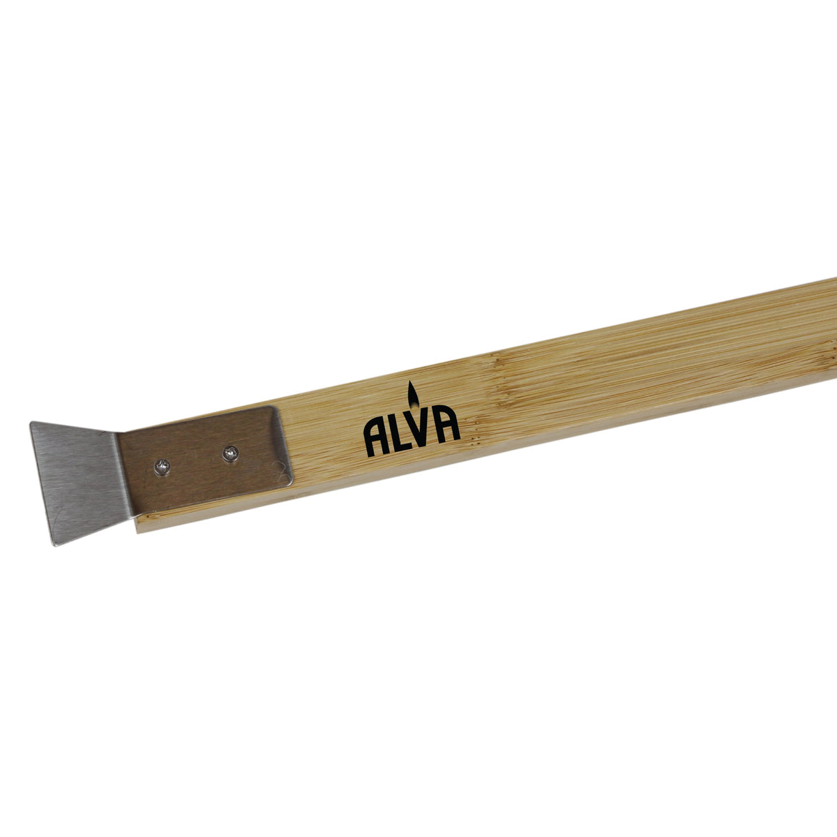 Alva pizza oven brush with scraper