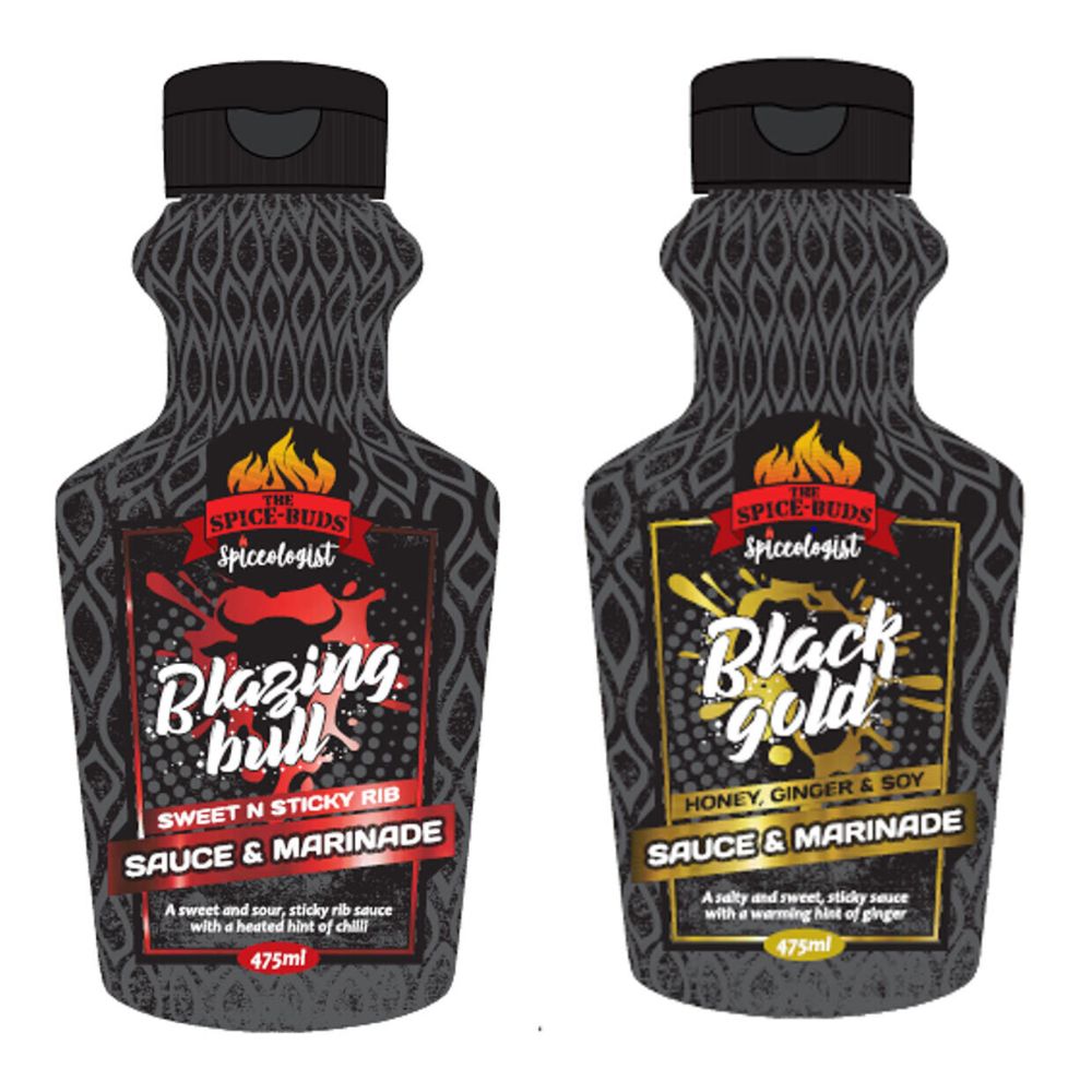 Black Gold & Blazing Bull Sauce Combo