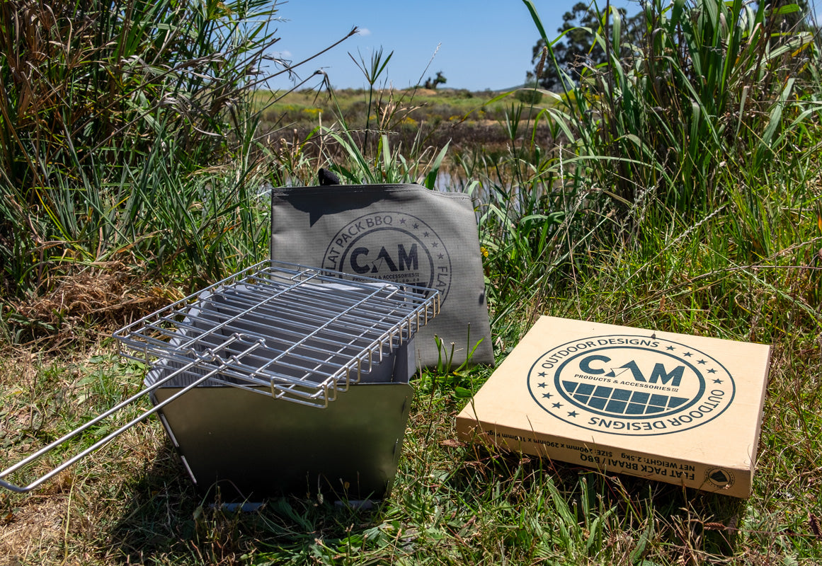 Cam Flat Pack Biker Braai Portable