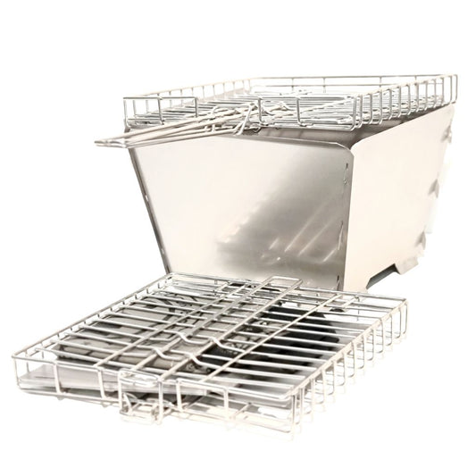 CAM Biker mini Braai with grid