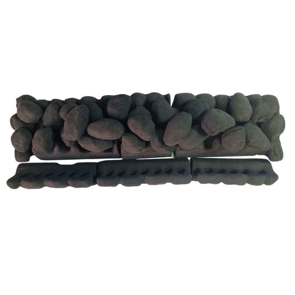 Coal Ceramic Set Complete - Coal Set Only