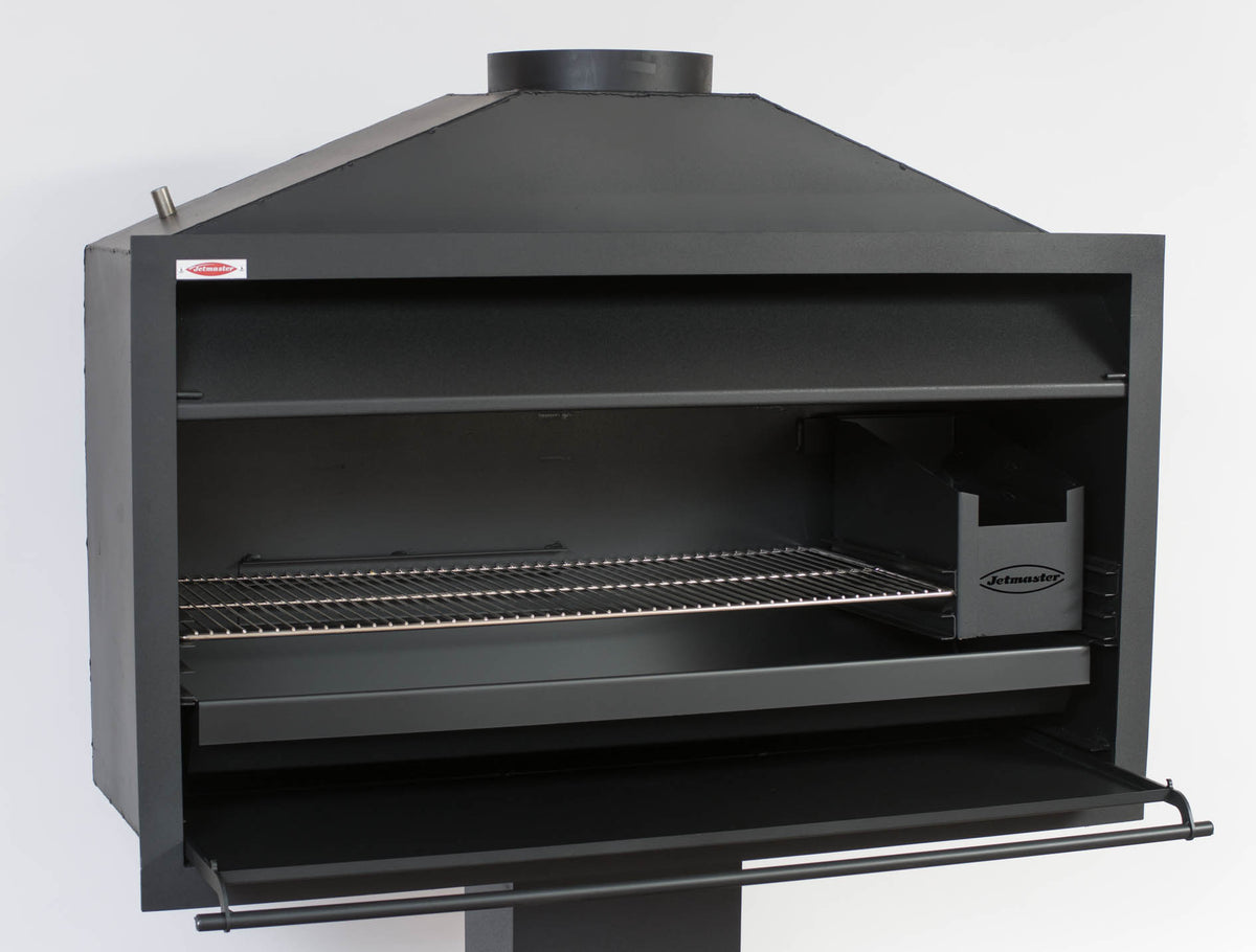 Jetmaster Entertainer 1200 Built In Braai with ROT Cowl | D3000065