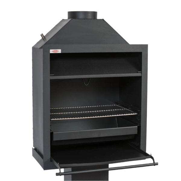 Jetmaster Entertainer 700 Built In Braai with ROT Cowl | D3000063