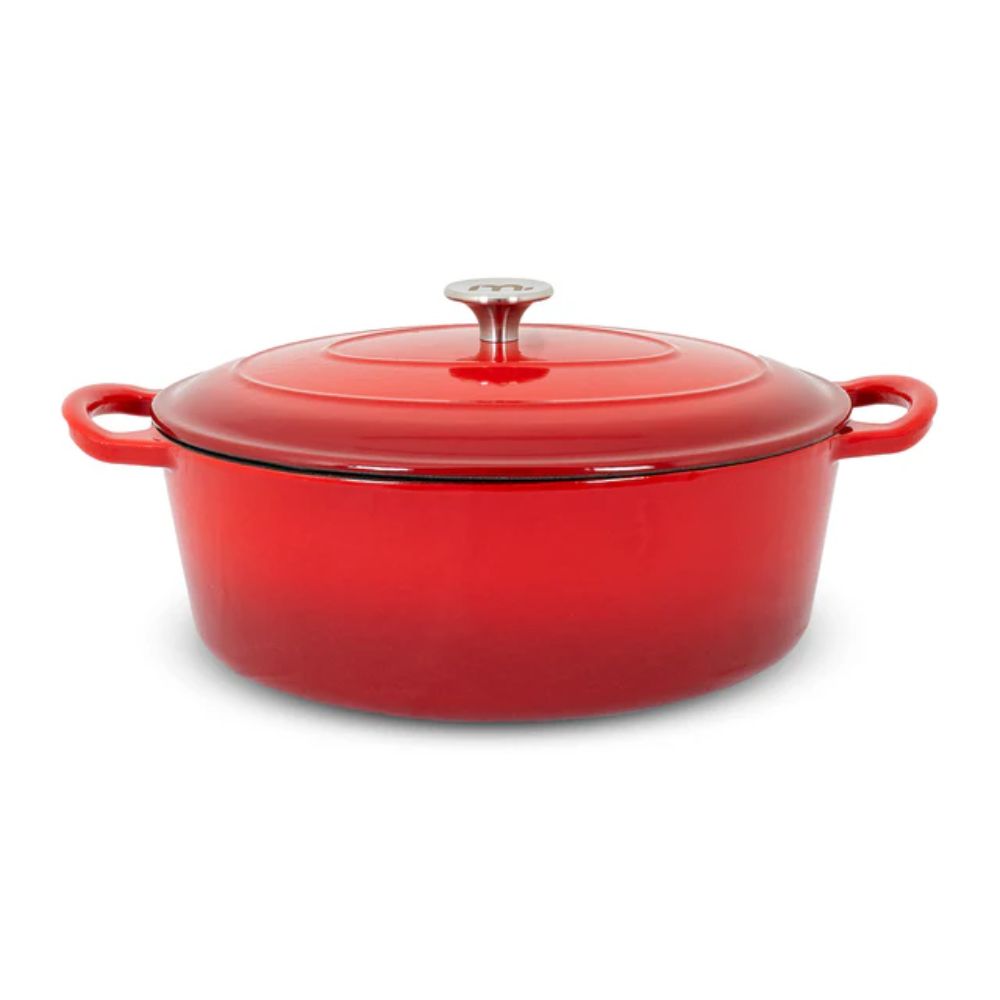 Enamel Serie Oval Braai Pot