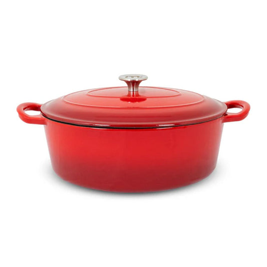 Enamel Serie Oval Braai Pot
