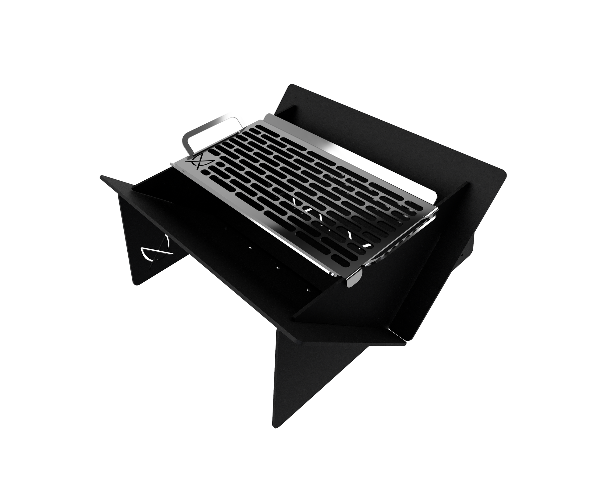 Fire Pit & Grill Combo