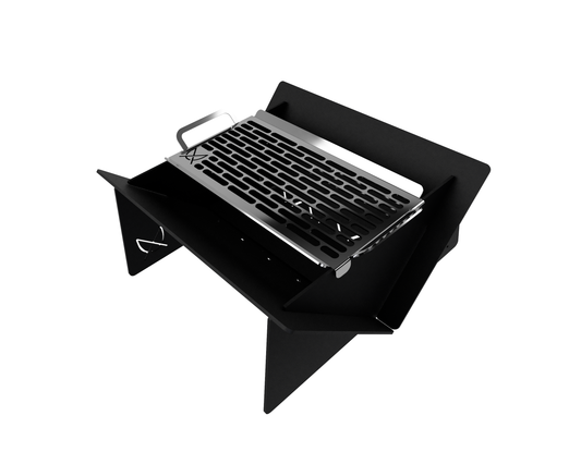 Fire Pit & Grill Combo