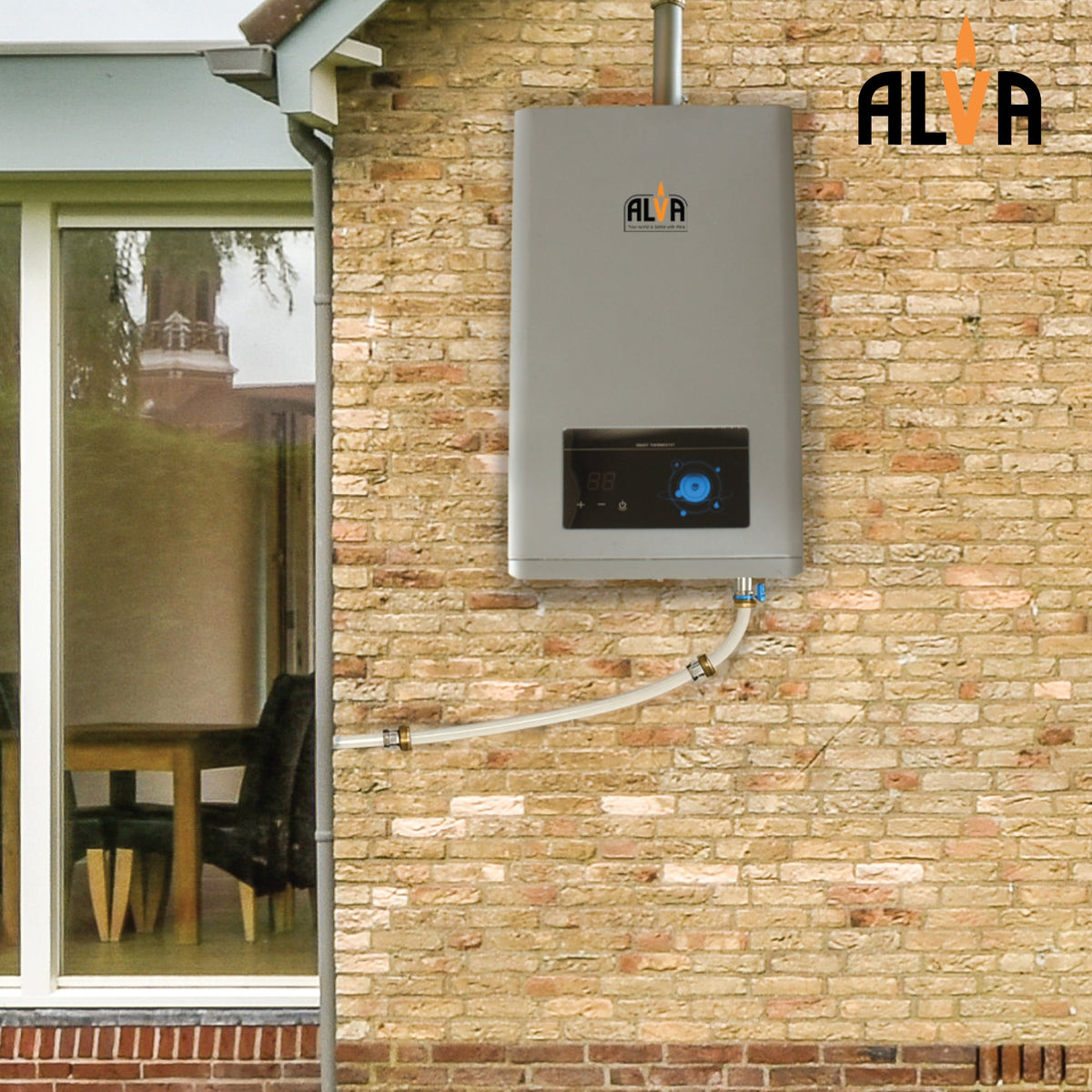 Alva 14L constant temperature gas geyser