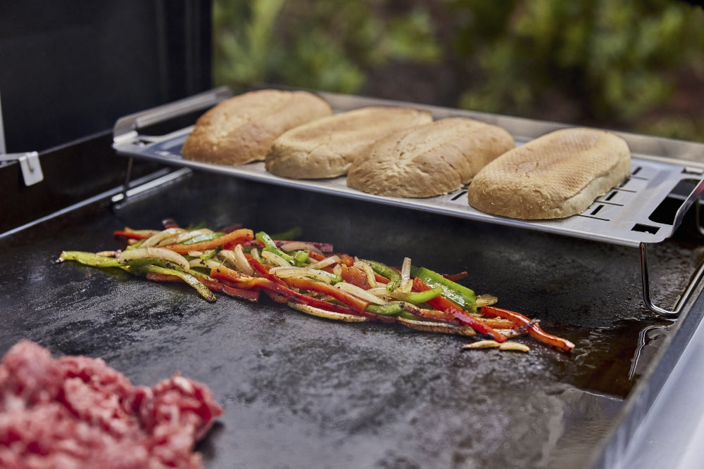 Griddle Keep Warm Rack Weber