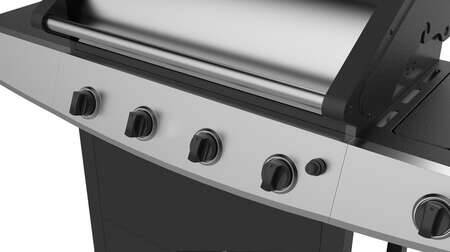 CADAC 4 BURNER COMMANDER SIDE BURNER / SIDE TABLE SS | 1195-43-01-ZA-S