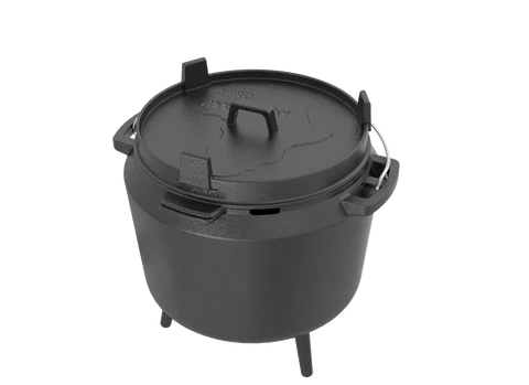 Megamaster No 3 Pro Potjie (Removeable Screw- in Legs & free Carry Bag)