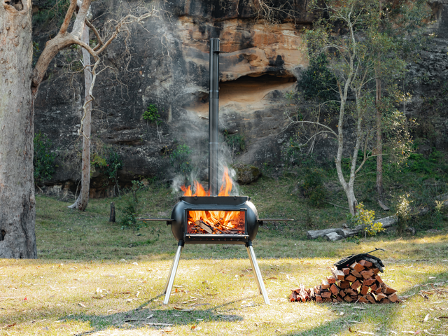 Ozpig Big Pig Wood Fire Stove