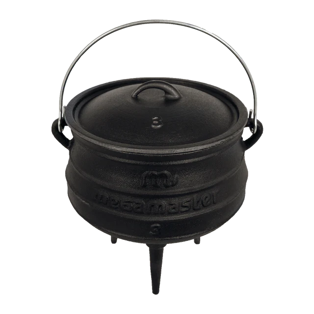 MEGAMASTER CAST IRON POTJIE - NO 3 | POT0009