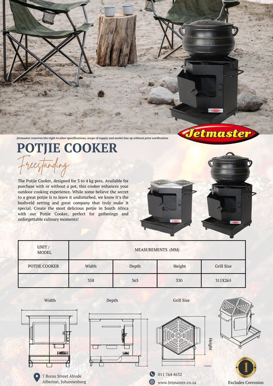 Jetmaster Potjie Cooker & Grill | 30000151
