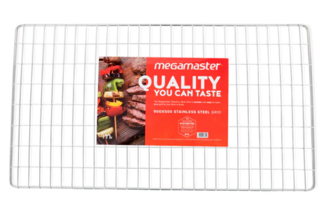 Megamaster 900 x 500 Stainless Steel Grid | BA0187