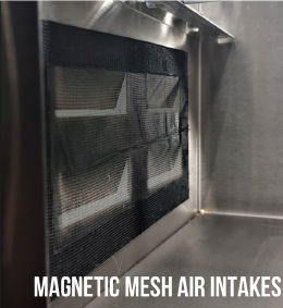 Stainless Steel Biltong Dryer -  20kg / 120 liter | EVRT 030