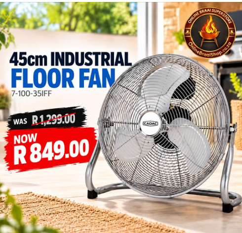 Cadac 45cm Industrial Floor Fan | 7-100-35IFF