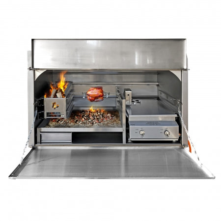 TP 1200mm Big Box Build In Braai in 304 Stainless Steel - Gas Combo Option | TP14875-304