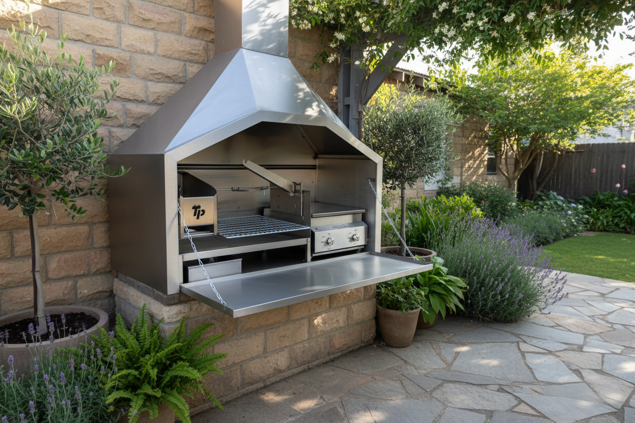 TP 1200 Freestanding Gas Combo Braai | TP20601 – www