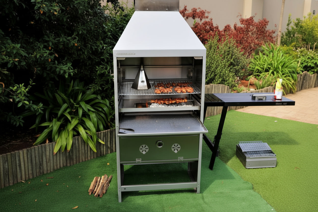 TP 800 Freestanding Rocket Braai Stainless Steel | TP24642-ROCKET