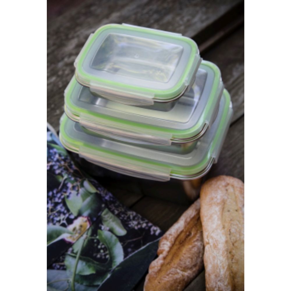 Versatile Stainless Steel Braai Bak with plastic lid Sets