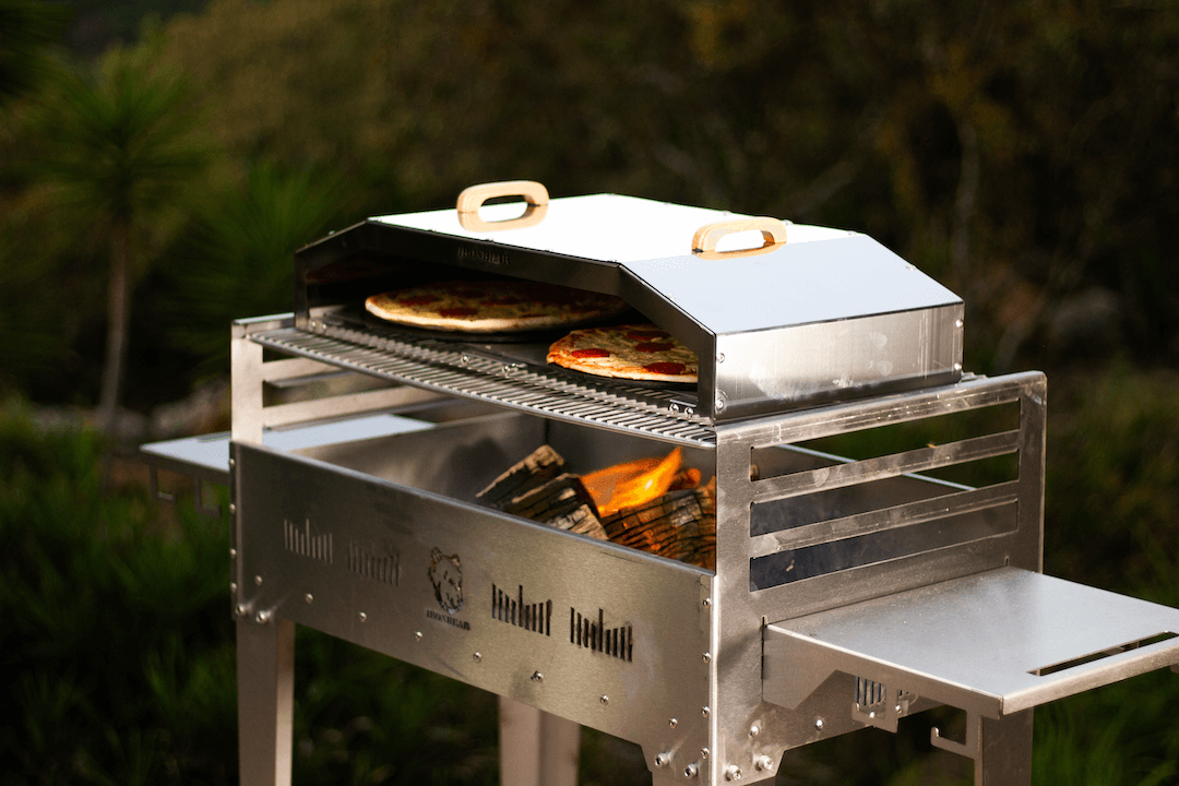 Double Pizza Dome 304 Stainless Steel