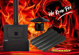 Jetmaster Makoya Stove/Fireplace with Complete Installation Kit (Multifuel).