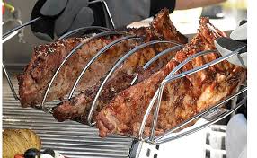 Weber-ribrak en braaihouer