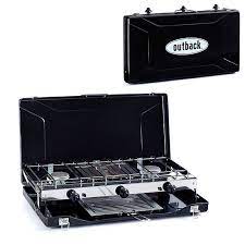 Two Burner Camping Stove With Toaster (Free Briefcase) | OUT371007
