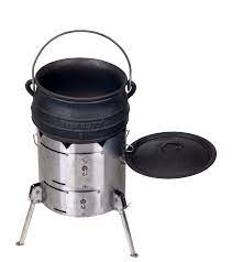 PotjieKing™ Stainless Steel Braai FREE Carry Bag