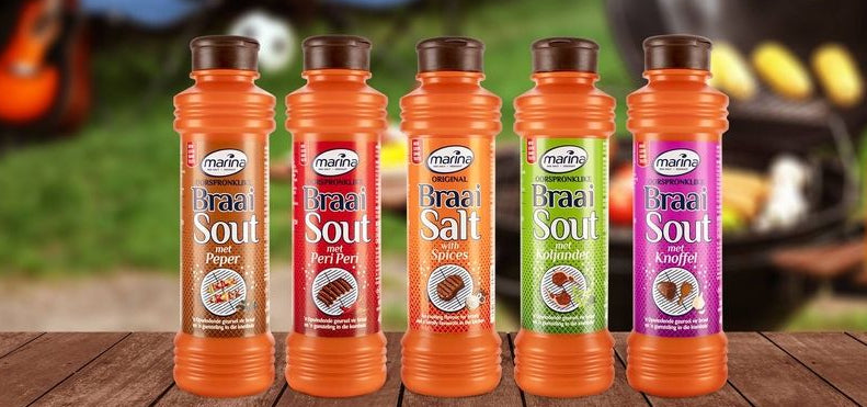 Marina Flavoured Braai Salt 400g & 5-Pack 25g Collection Set