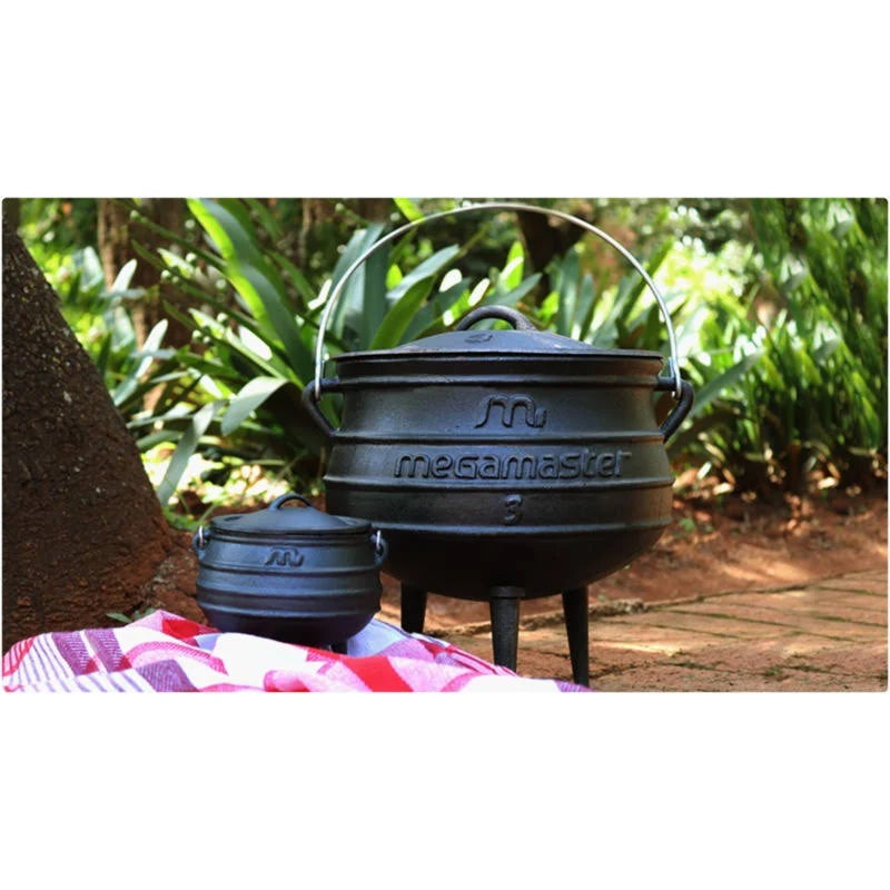 MEGAMASTER CAST IRON POTJIE - NO 3 | POT0009