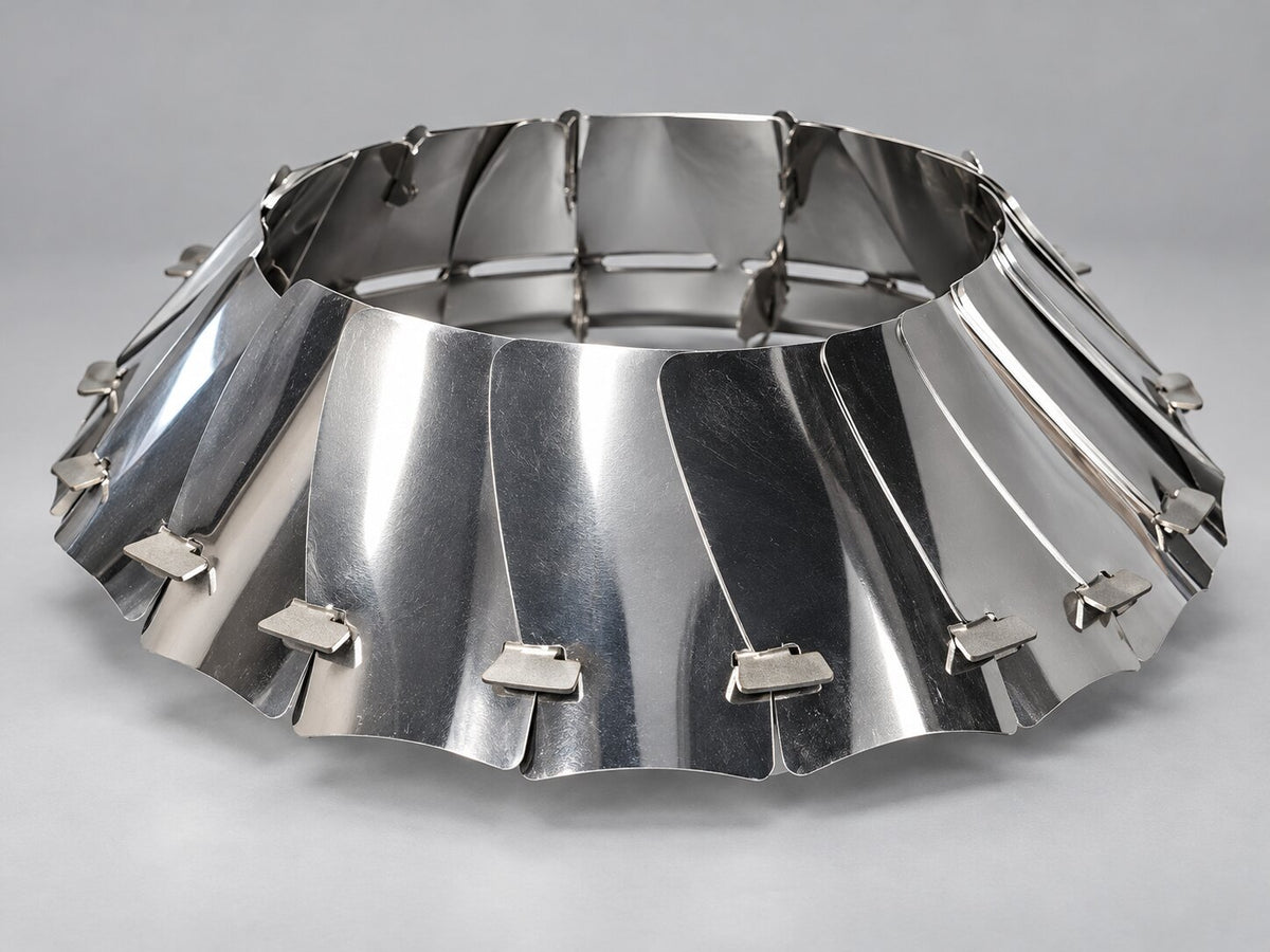 CAM stainless steel folding gas wind protector