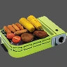 Outback U BBQ/Braai Grill & Plate Combo with FREE compact carry case | OUT370099