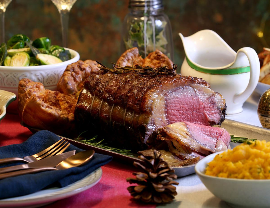 Roast Sirloin:  A delicious meat cut for your Christmas table.