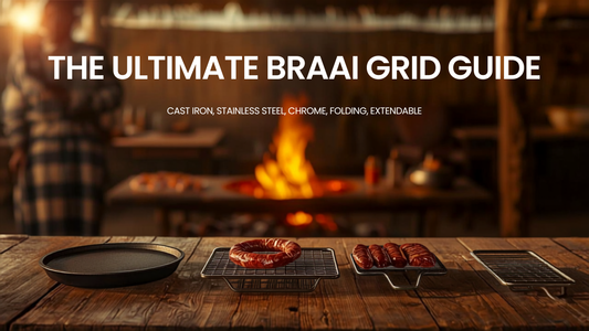 The Ultimate Braai Grid Guide - Cast iron, stainless steel, folding, extendable — and everything else you need to know
