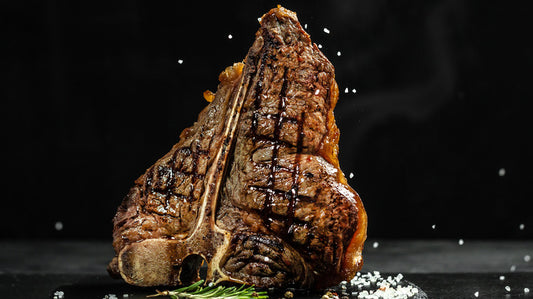 Savour the sizzle of a perfectly grilled T-bone steak