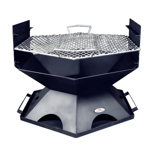 Hexagon Firepit & Braai | Slegs Hexagon Firepit