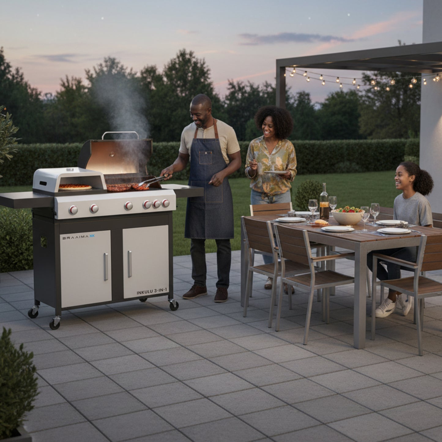 BRAAIMAXX INKULU 3-IN -1 GAS BRAAI | 1193-53-01-ZA-B