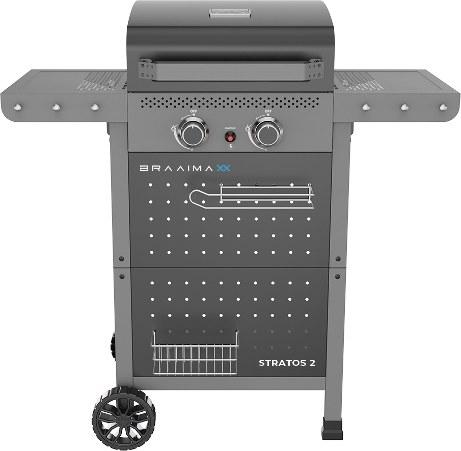 BraaiMaxx Stratos 2-Burner Gas Braai | 1198-21-04-ZA
