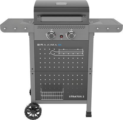 BraaiMaxx Stratos 2-Burner Gas Braai | 1198-21-04-ZA